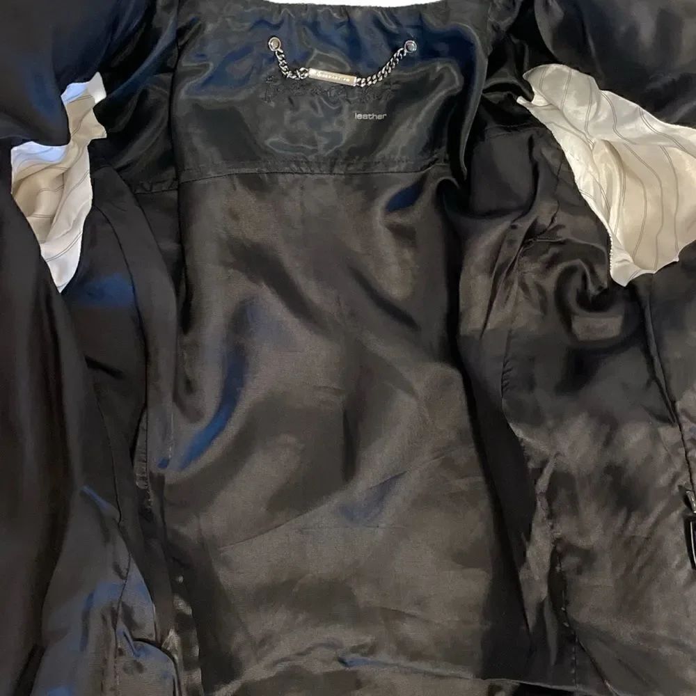 Barbara Bui Leather MOTO-Jacket - Picture 11 of 13